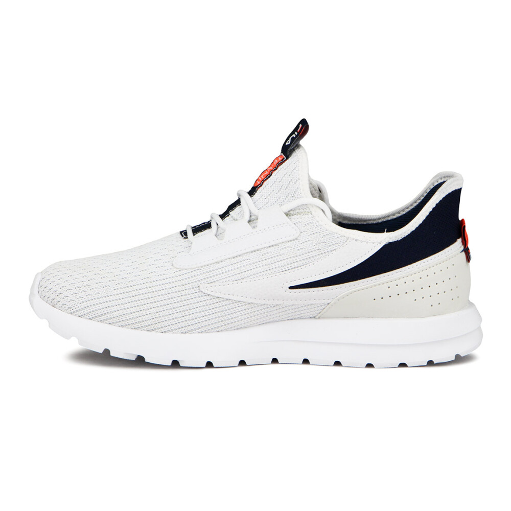Fila calzado tr-knit masculino white/navy/fiery coral Blanco-Marino