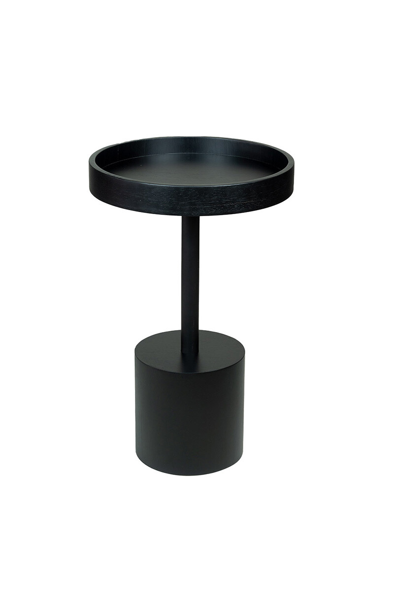 Star MESA LATERAL STAR M NEGRA 35X35X55H CM