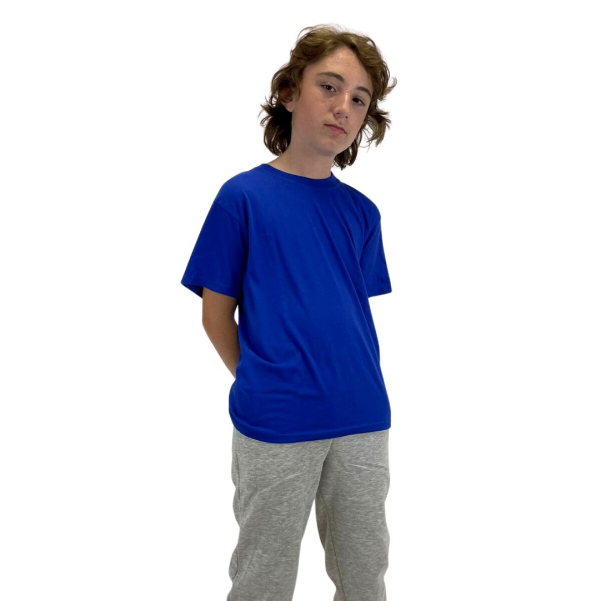 Camiseta Classic Niños - Azul francia 
