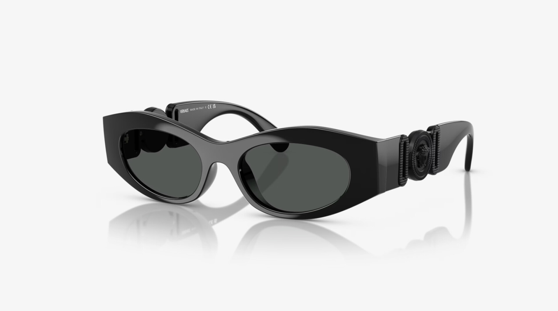 Versace 4480 - Negro con meduza negra 