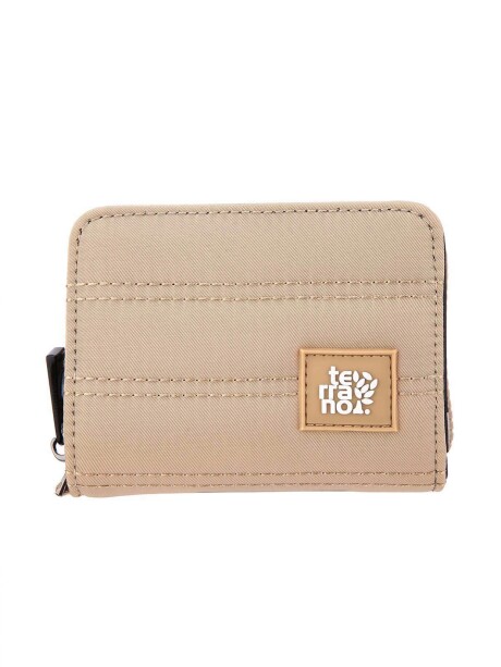 Monedero Weekend Beige