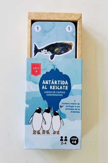 ANTARTIDA AL RESCATE - JUEGO DE CARTAS COOPERATIVO ANTARTIDA AL RESCATE - JUEGO DE CARTAS COOPERATIVO