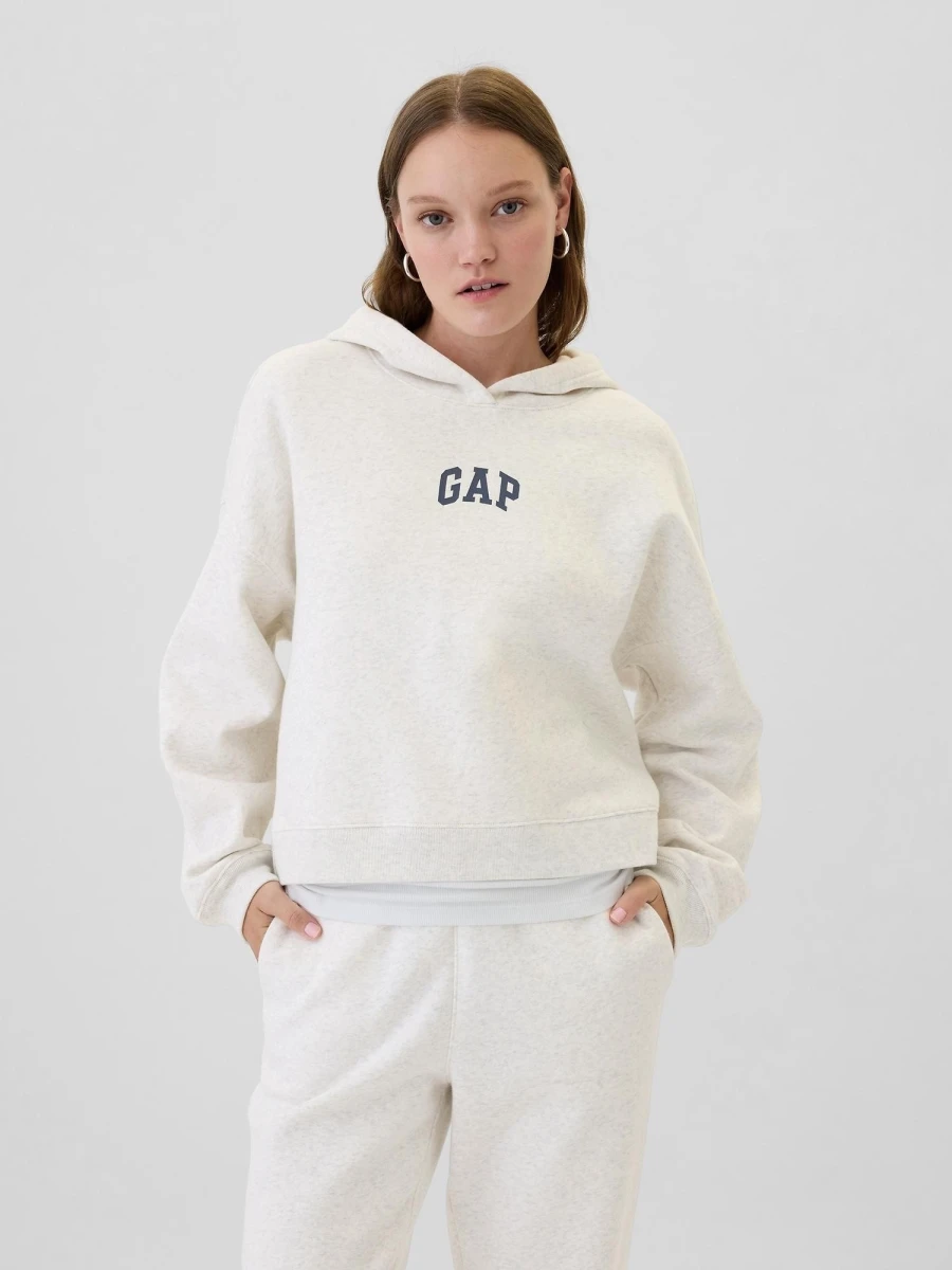 Canguro Logo Gap Mini Mujer - Pale Grey Heather Bc01 