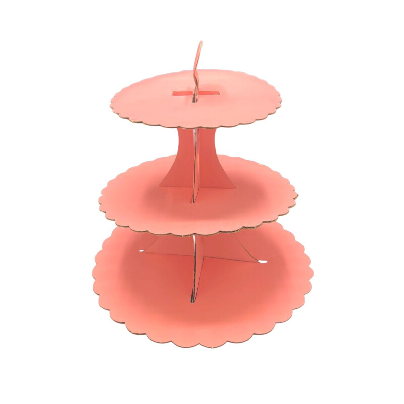 Porta Cupcake de Carton Rosa