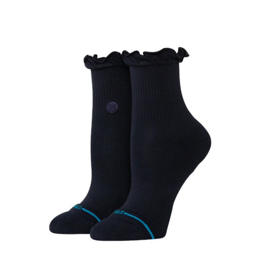 Medias Stance Ruffle Icon Quarter - Negro Medias Stance Ruffle Icon Quarter - Negro