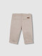 Pantalon Chino Con Goma En La Cintura Piedra