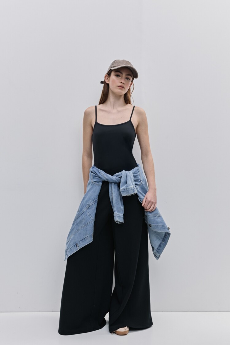 MUSCULOSA TULIPAN Negro