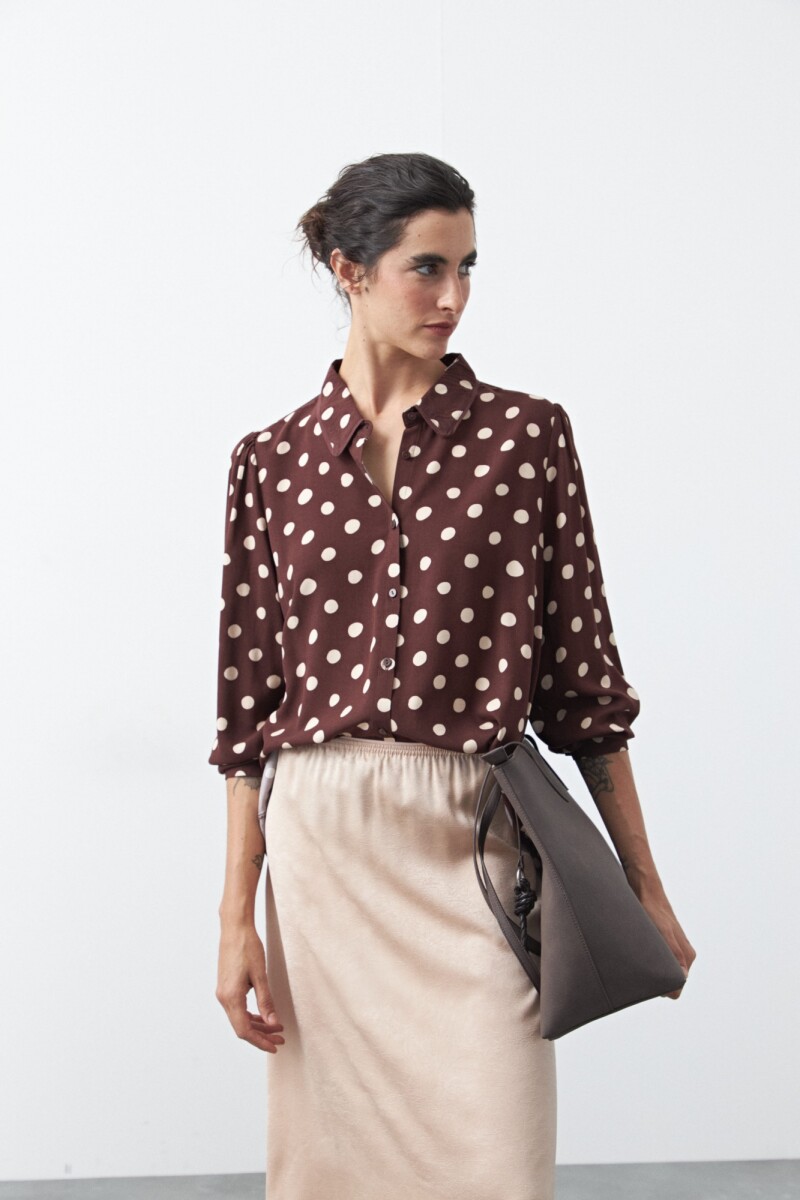 CAMISA RIZE Chocolate