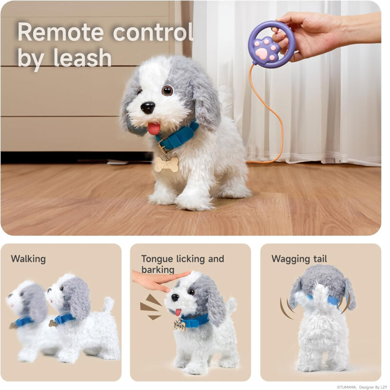 Perro peluche interactivo Husky Perro peluche interactivo Husky