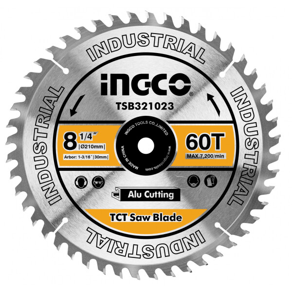 DISCO SIERRA INGLETADORA 8 1/4´´ 60 DIENTES P ALUMINIO MADERA TSB325428 P BMS14 DISCO SIERRA INGLETADORA 8 1/4´´ 60 DIENTES P ALUMINIO MADERA TSB325428 P BMS14