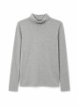 POLERA NAZARETH GRIS MELANGE M