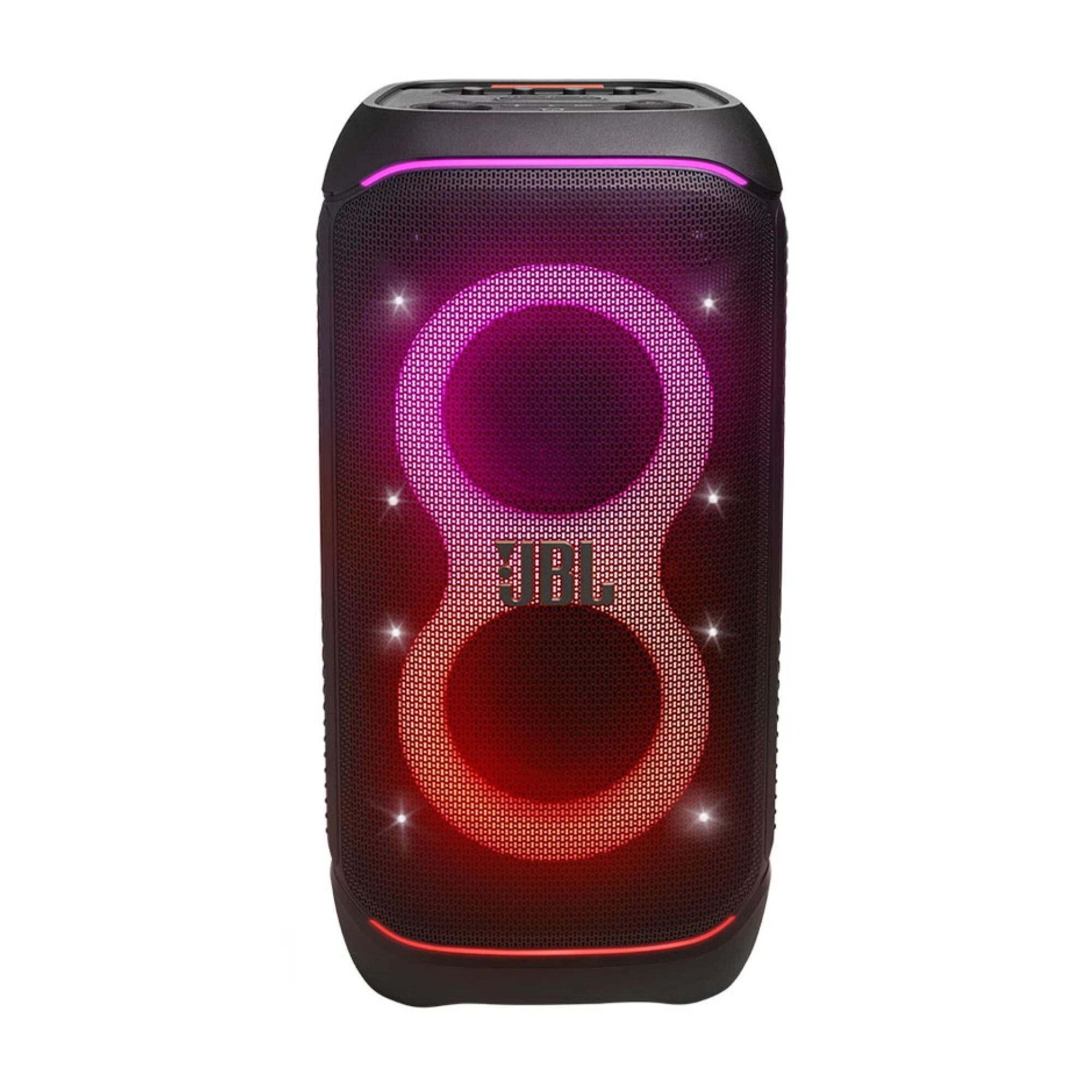Parlante JBL PartyBox Stage 320 Bluetooth 240W RMS Luces LED Karaoke