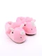 PANTUFLA MINI KIDS DINO ROSADO