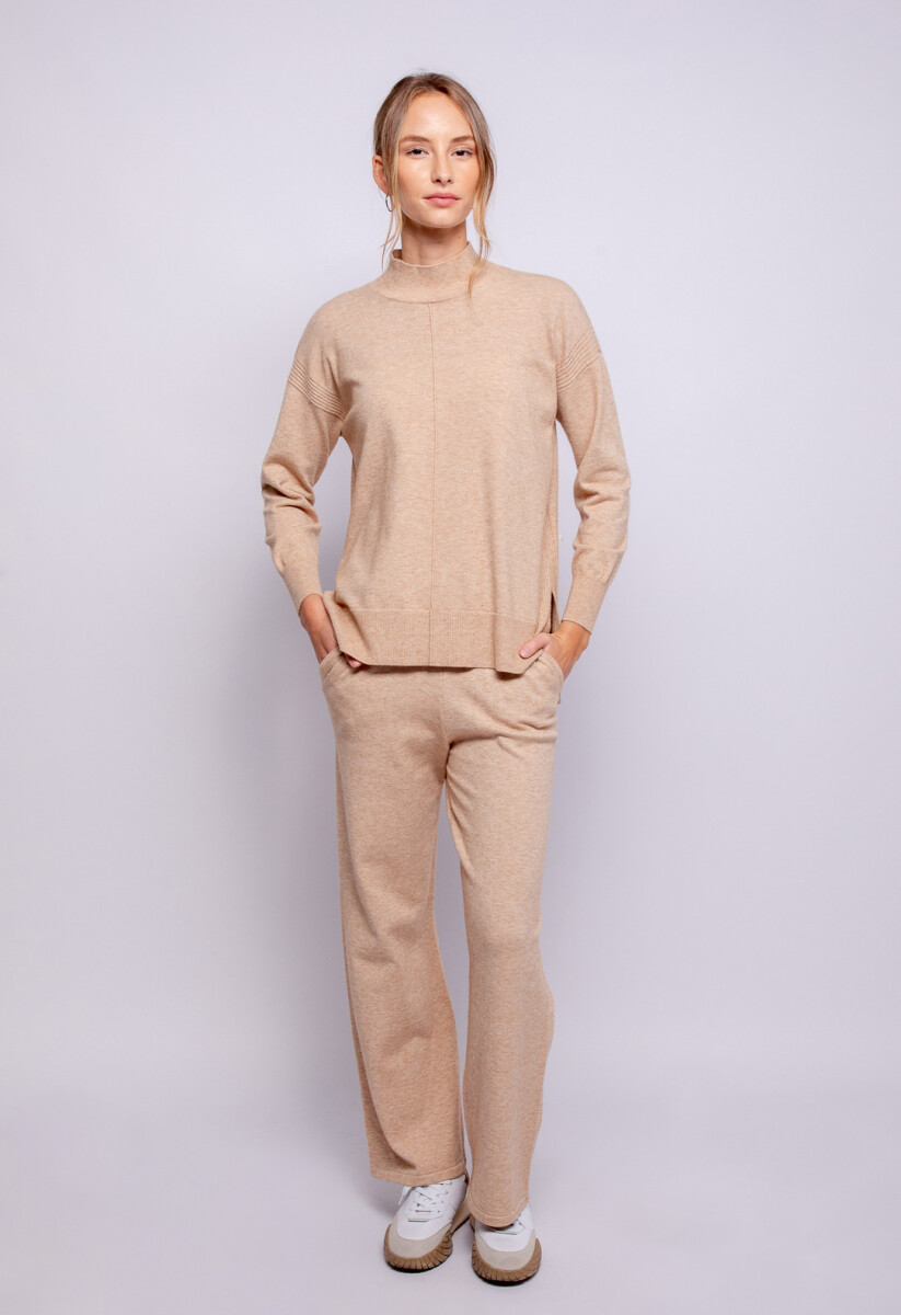 POLERA NEVIS - Beige 