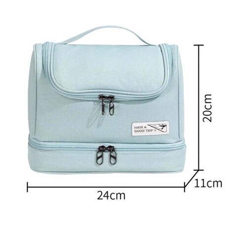 Set Viaje Valija Rígida Mediana + Neceser + Mochila Plegable Verde
