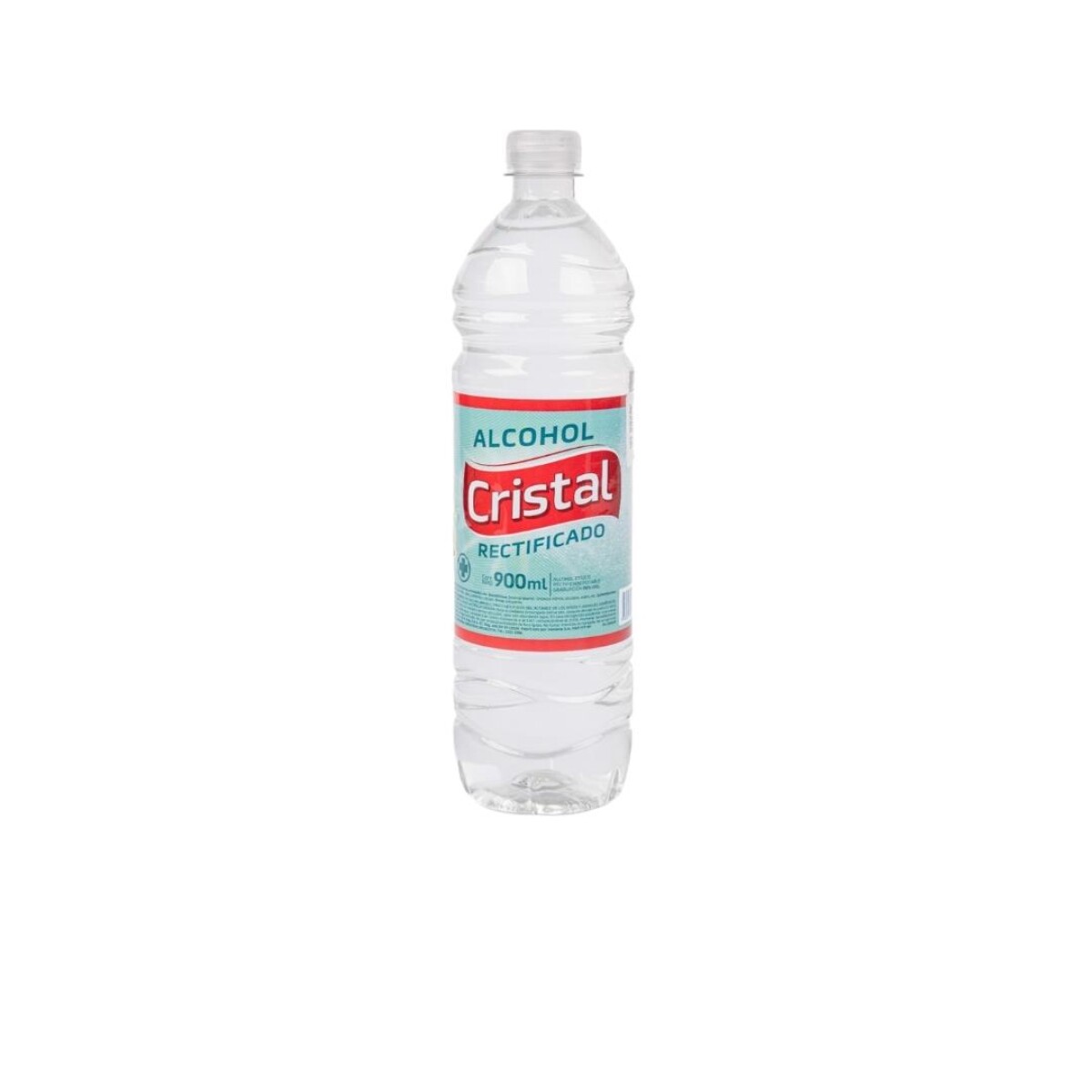 ALCOHOL RECTIFICADO CRISTAL, 900ML 