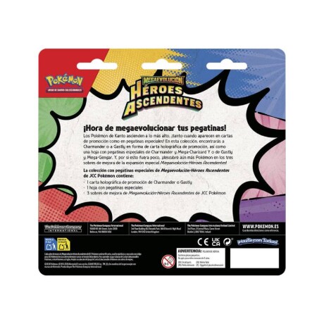 Pokémon Colección Stickers Tech Heroes Ascendentes - Gastly Pokémon Colección Stickers Tech Heroes Ascendentes - Gastly