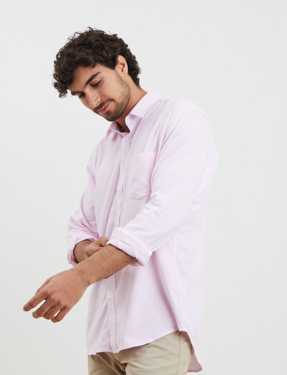 012581 CAMISA HARRINGTON LABEL Rosado