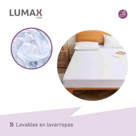 Funda Sábana Protectora Cubre Colchón Impermeable Antialérgica 2 plazas Funda Sábana Protectora Cubre Colchón Impermeable Antialérgica 2 plazas