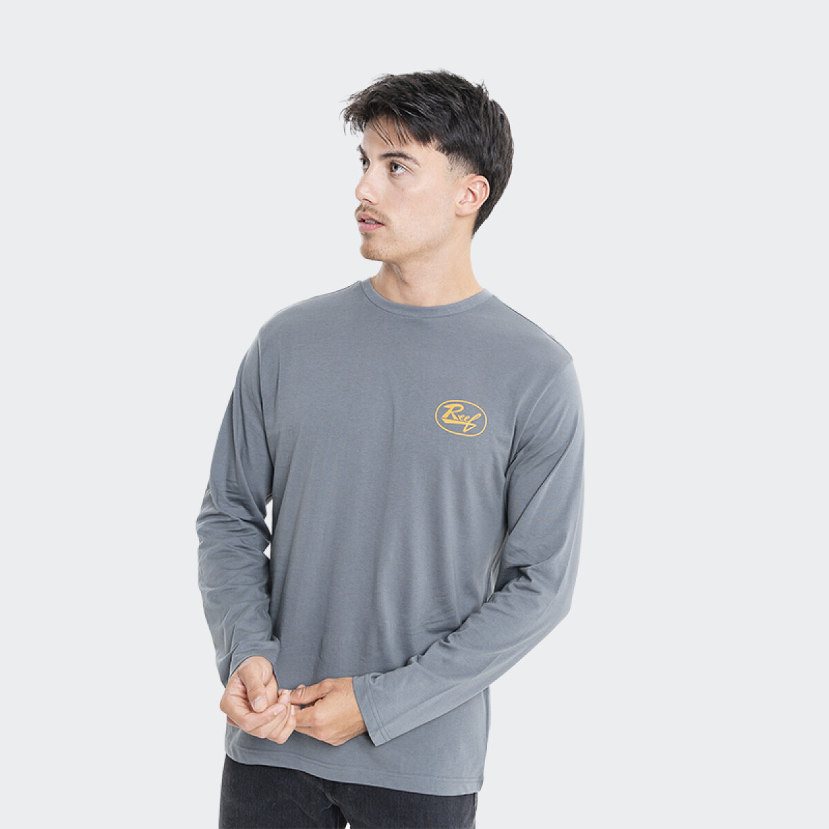 Remera Reef Same Fitting Canva - Gris 