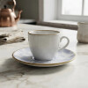 Celeste Taza cafe c/Plato Dec.4676 Celeste Taza cafe c/Plato Dec.4676