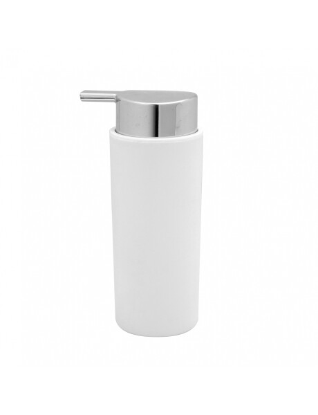 DISPENSADOR JABON D6.7XH17.5CM PLASTICO BLANCO DISPENSADOR JABON D6.7XH17.5CM PLASTICO BLANCO