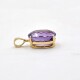 Dije En Oro 18K Y Amatista Sellado H.Stern Dije En Oro 18K Y Amatista Sellado H.Stern