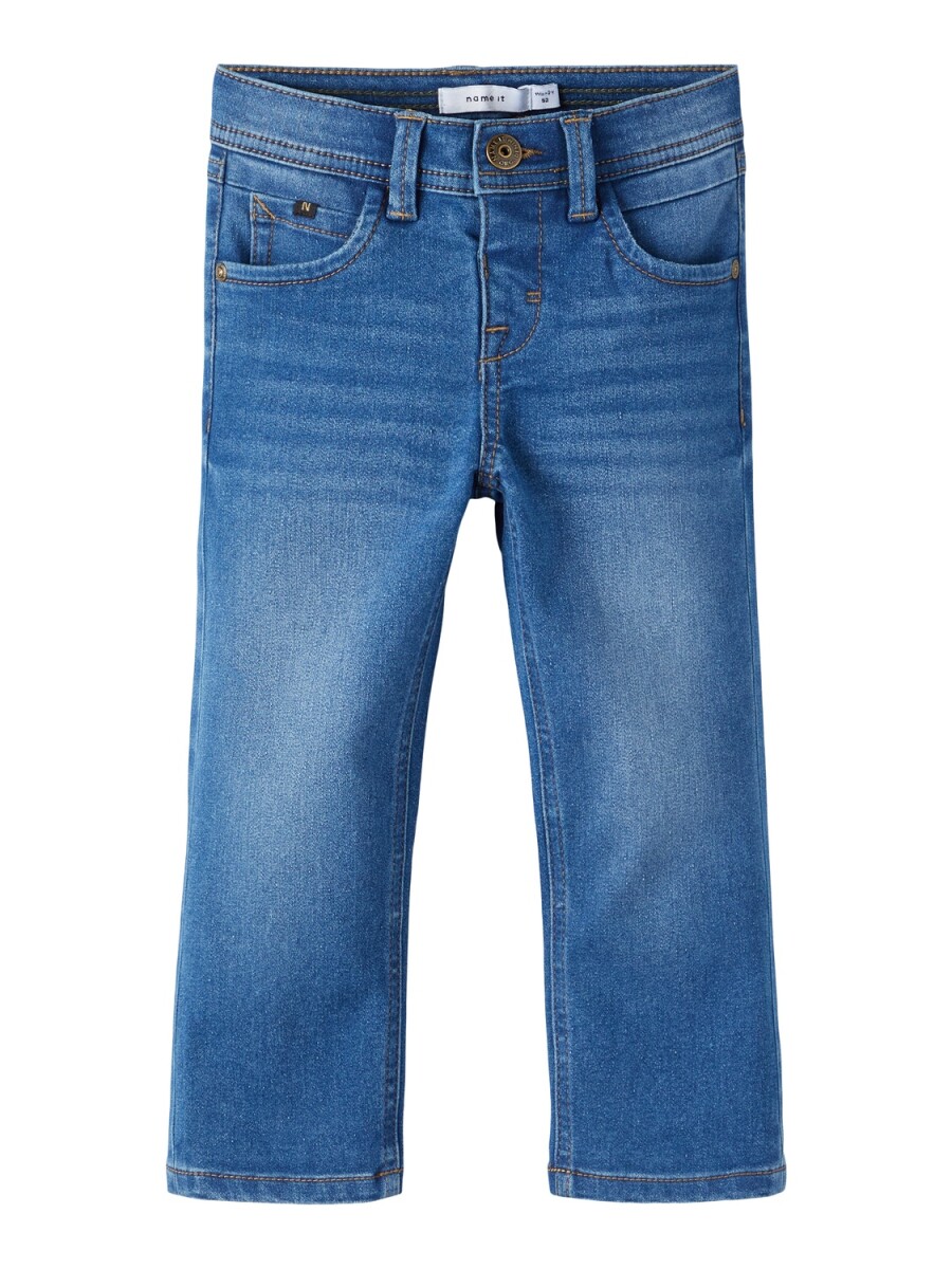 Jeans Regular - Medium Blue Denim 