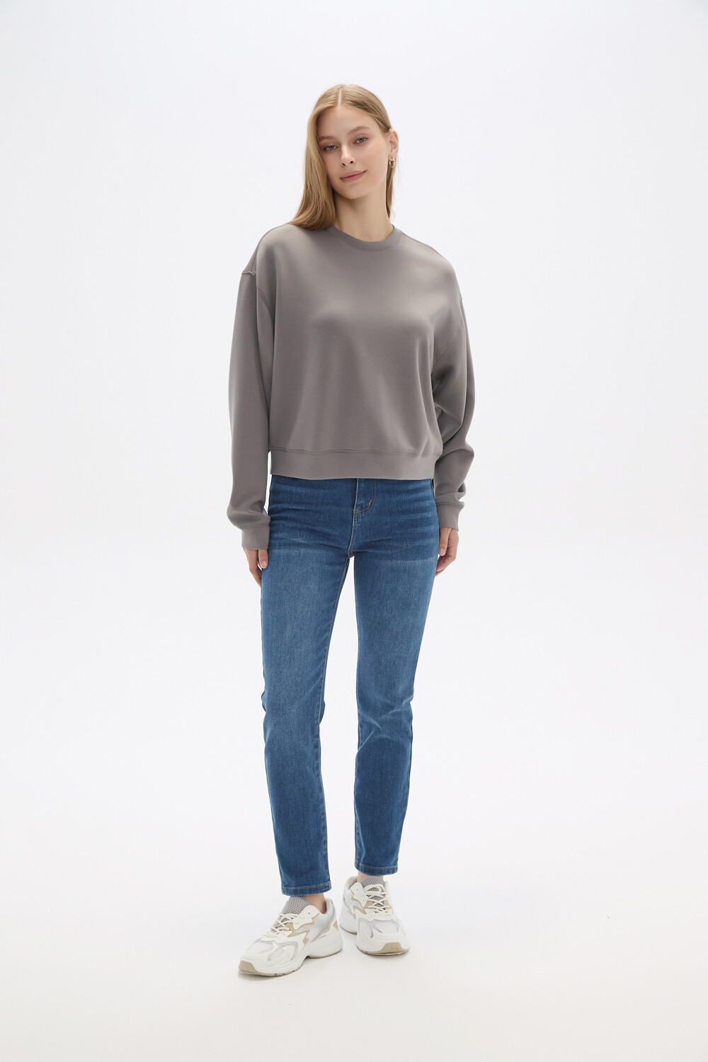 Buzo Lorelai Gris Medio