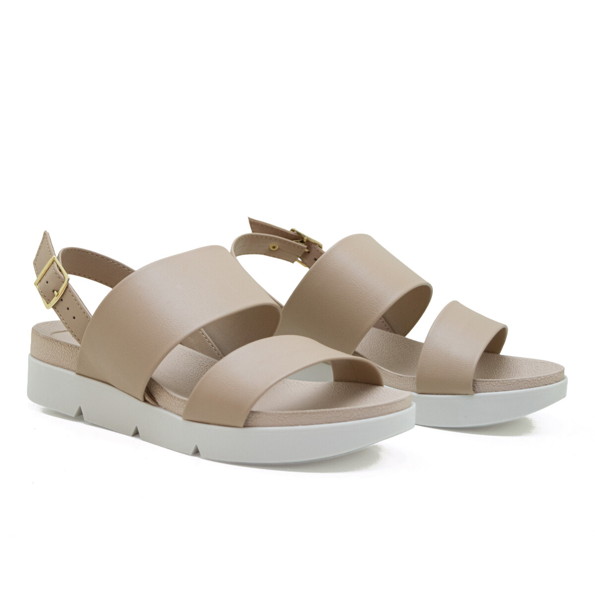 Zapatos Beira Rio Sandalia Mujer de Mujer - 8387.542-9569 - Beige 