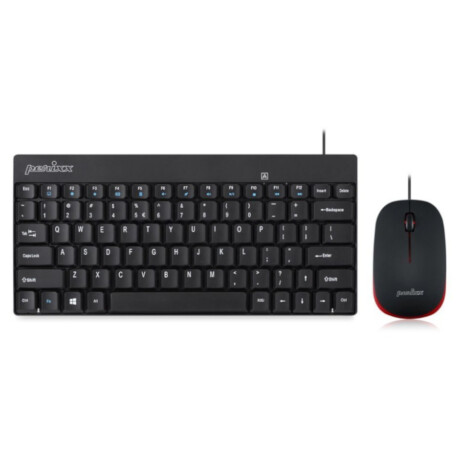 Combo Mouse Y Teclado Cableados Perixx 212 Español 001