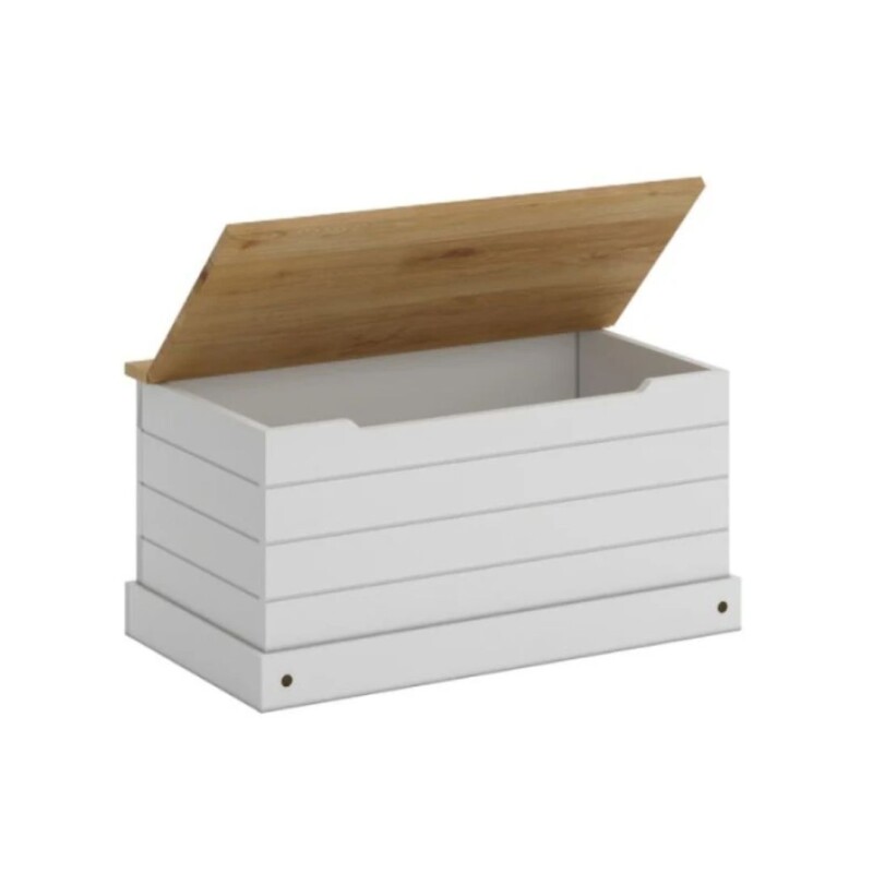 Baúl Linea Mexicana 100% Madera Blanca Baúl Linea Mexicana 100% Madera Blanca