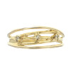 Anillo Galaxia de oro amarillo 18k con brillantes Anillo Galaxia de oro amarillo 18k con brillantes