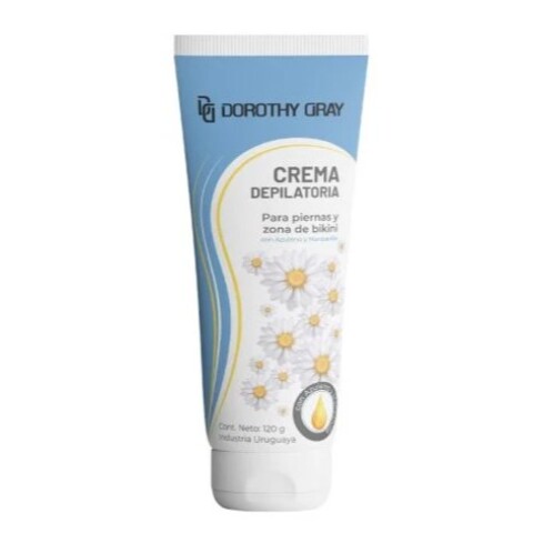 Crema Depilatoria Dorothy Grey Para Piernas y Zona de Bikini Azuleno y Manzanilla