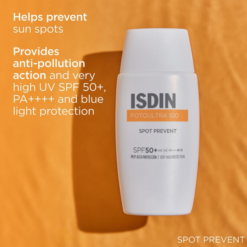 Foto Ultra 100 Spot Prevent SPF 50+ 50 ml. Foto Ultra 100 Spot Prevent SPF 50+ 50 ml.