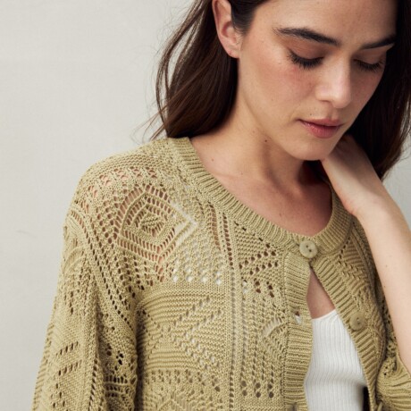 CARDIGAN EMMA Verde Oliva