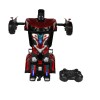 Auto robot transformer a control remoto rojo Auto robot transformer a control remoto rojo