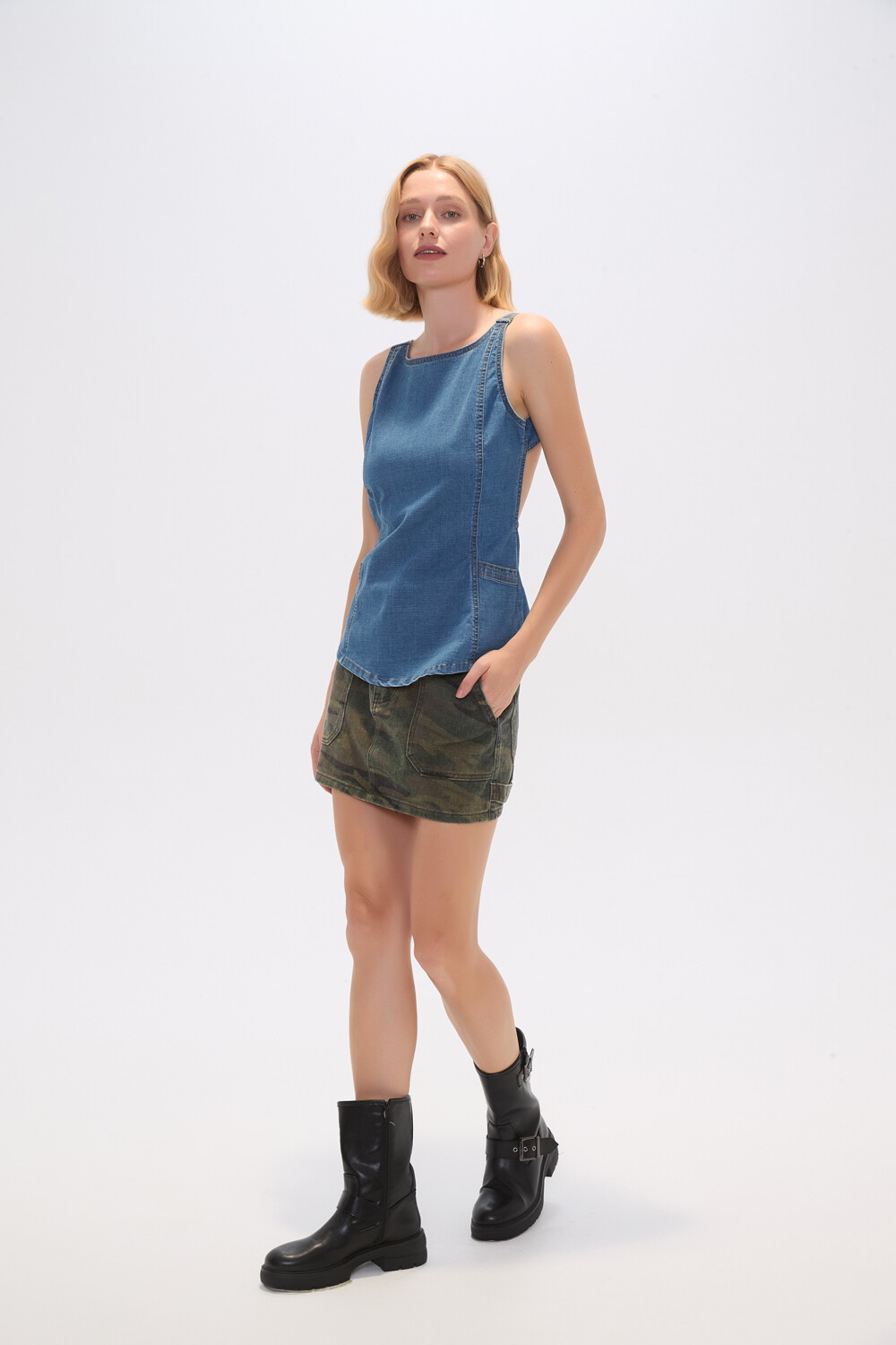 Falda Ewine Estampado 1