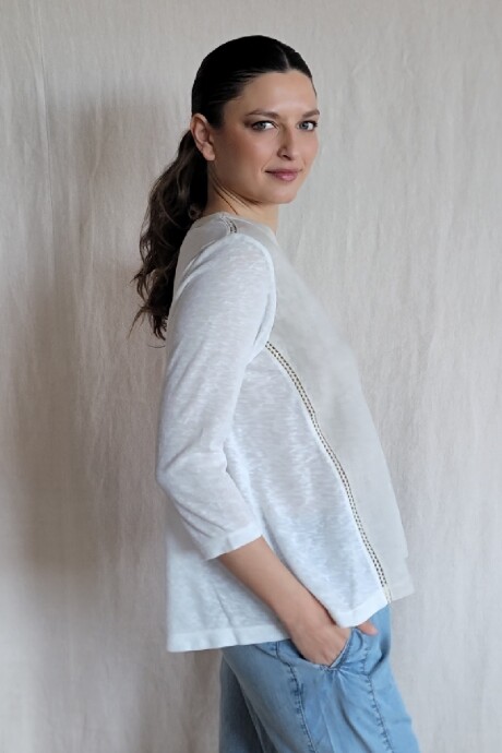 Blusa Faro Beige Melange