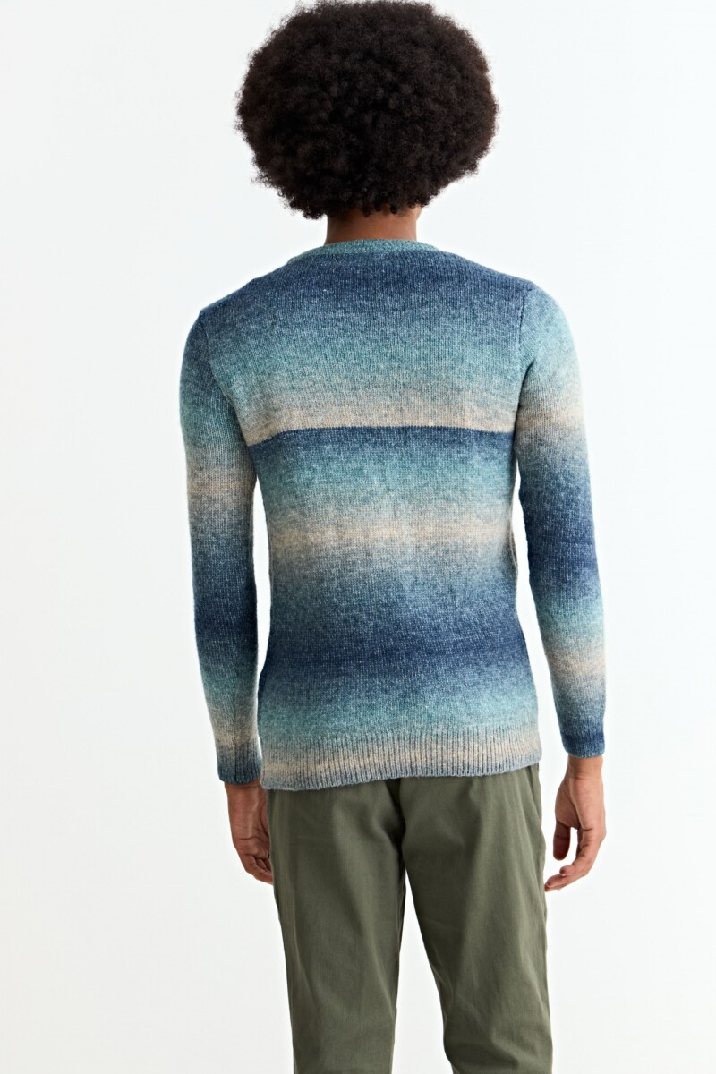Sweater degradé AZUL