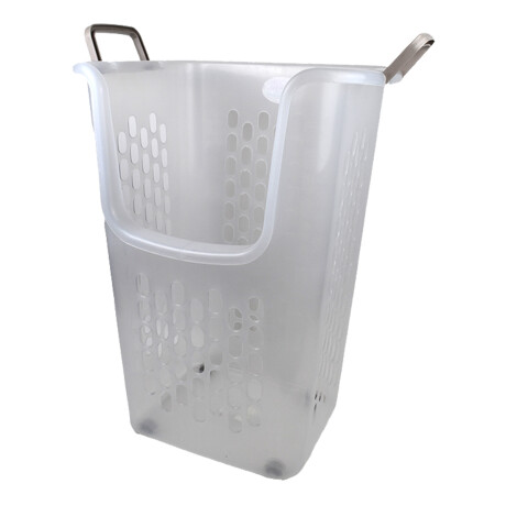 CESTO CALADO 65LT APILABLE CON RUEDAS Y ASAS CESTO CALADO 65LT APILABLE CON RUEDAS Y ASAS