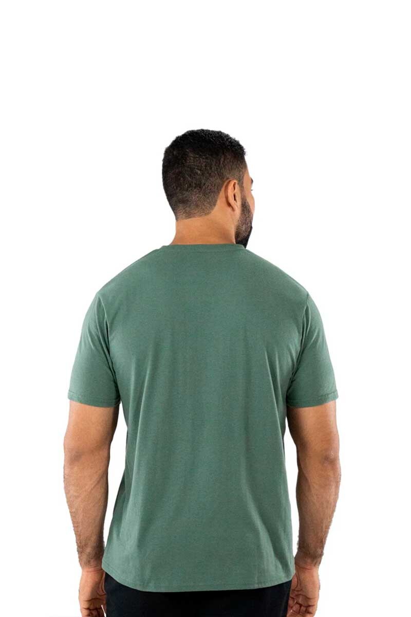 T-SHIRT EVERLAST LOGO CHAMPION Verde-botella