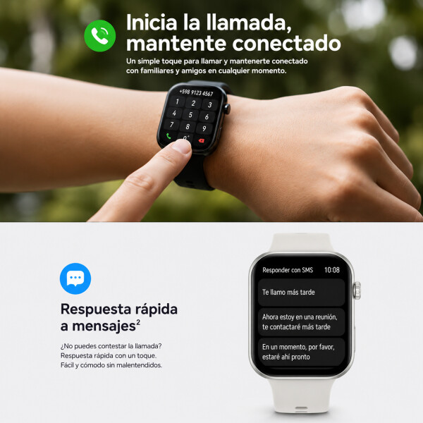 Smartwatch Honor Chice Eatch 2i Bluetooth Amoled BLANCO