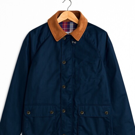 Campera Impermeable bagual Azul