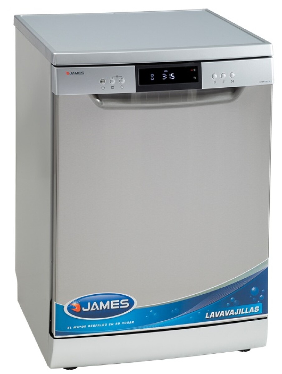 LAVAVAJILLA JAMES INOX DIGITAL 6 PROGRAMAS 14 CUBIERTOS 4149 