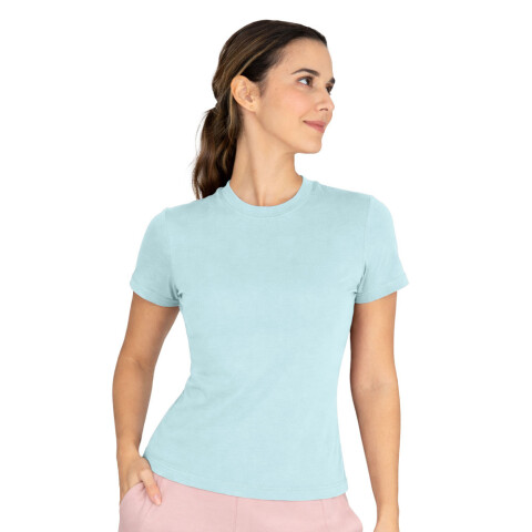 T-SHIRT FEM EVELAST ESSENTIAL BL W6 Bluette