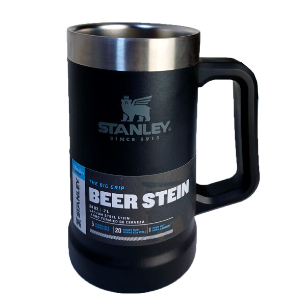 Jarra De Cerveza Stanley Negro 709ml Jarra De Cerveza Stanley Negro 709ml