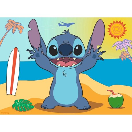 Puzzle De Piso Stitch 35 Piezas 001