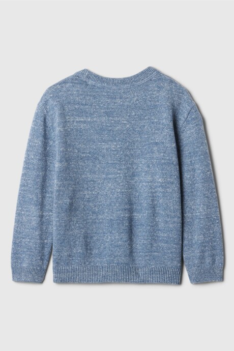 Buzo Cuello Redondo Toddler Niño Lt Blue Heather
