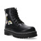 Botas de Niña MINI Miss Carol LEAVEN acordonada Negro